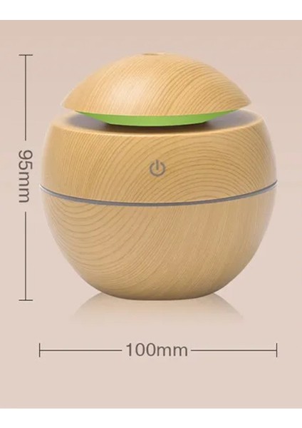 Ahşap Hava Nemlendirici Aroma Difüzör USB modelleri