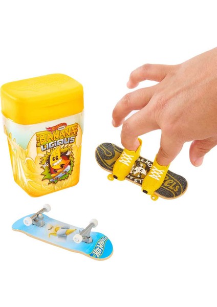 Skate 2'li Parmak Kaykay ve Kutu Seti HTP10 - Banana Licious