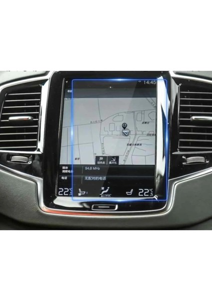 Volvo XC40 8.7" Multimedya Navigasyon Uyumlu 9h Nano Ekran Koruyucu Film 2018-2021 fiyatları