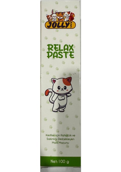 Relax Paste Kedi Sakinleştirici Paste Macunu 100 gr