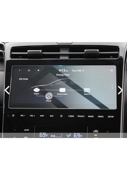 Hyundai Tucson 2021 10.25 Inç Multimedya Uyumlu 9h Nano Ekran Koruyucu
