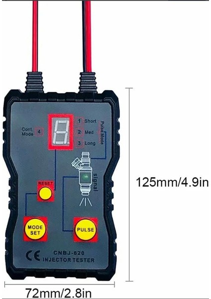 Nt Tools NT2062 12 Volt Benzinli Araç Enjektör Test Cihazı