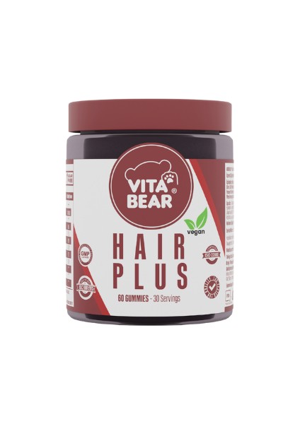 Hair Plus Vegan Saç Vitamin & Sleepy Bear 60 Gummy & Beautiful Bear 60 Gummy & Relax Bear 60 Gummy