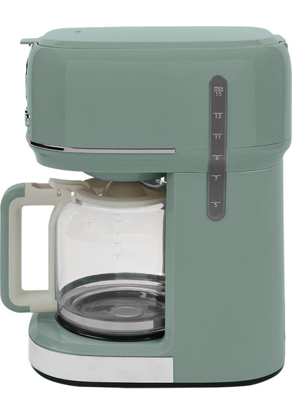 Gem Retro 15 Bardak Mint Yeşil Filtre Kahve Makinesi fiyatları