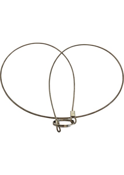 Çelik Halatlı Aksesuar Askısı 80CM
