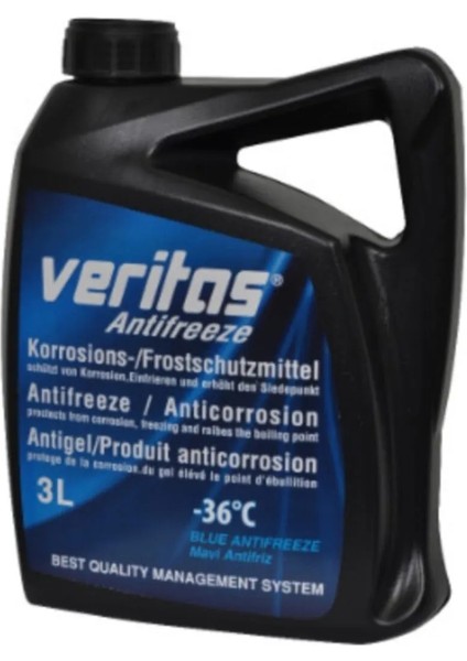 Verıtas Mavi Antifriz 3 Litre