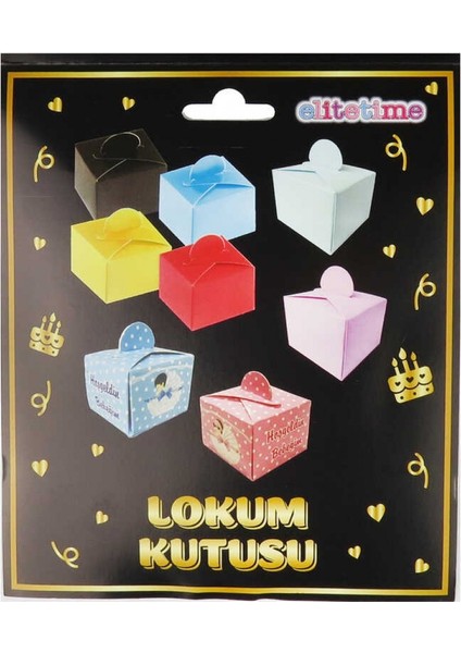 Lokumluk Karton Kutu Goooll Pk:25