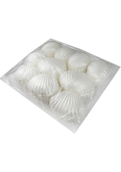 25 Adet Kutu Istiridye Inci Plastik Sedef Pk:1