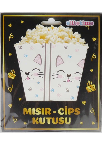 Mısır Cips Kutusu Mıss Cat Pk:8