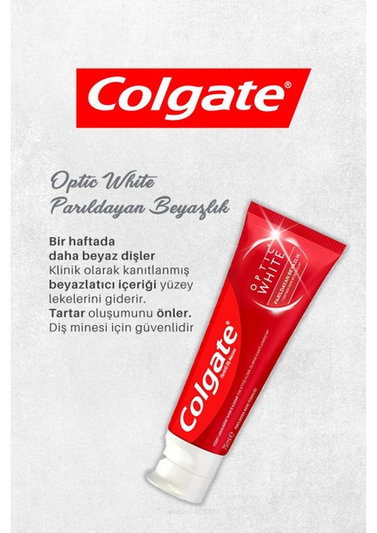7 Al 6 Öde Colgate Optic White Parıldayan Beyazlık 50 Ml fiyatları