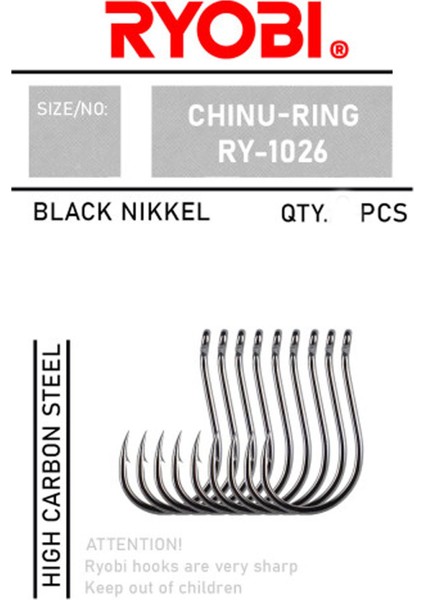 Chinu Ring RY-1026 Tekli Olta Iğnesi