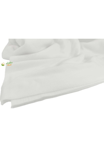 Beyaz Renk Polar Koltuk Örtüsü 180 cm x 200 cm