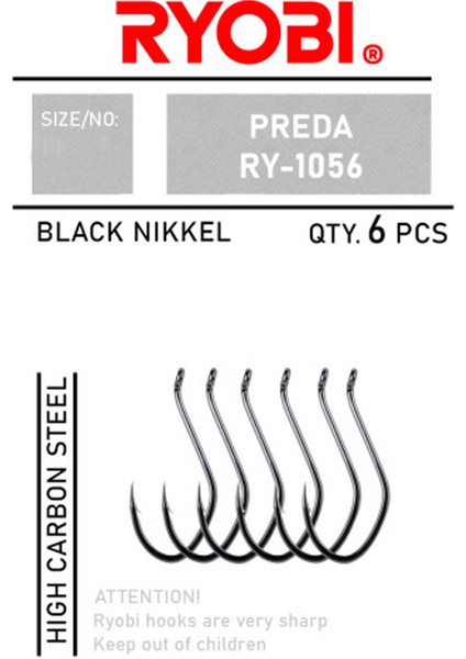 Preda RY-1056 Tekli Olta Iğnesi