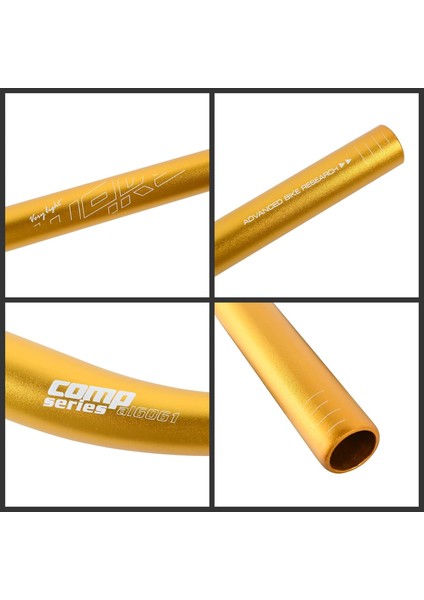 Alüminyum Gold 31.8 780MM Riser Mtb Gidon