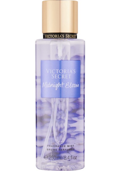 Victoria's Secret Midnight Bloom-Bare Vanilla-Velvet Petals Vücut Spreyi Üçlü Set