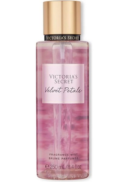 Victoria's Secret Midnight Bloom-Bare Vanilla-Velvet Petals Vücut Spreyi Üçlü Set