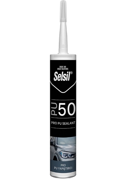 Selsil Pu Mastik 50SH 280 ml Beyaz