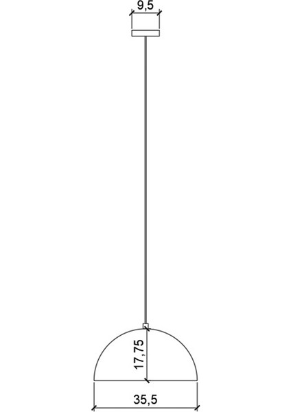Truf Modern Tavan Lambası