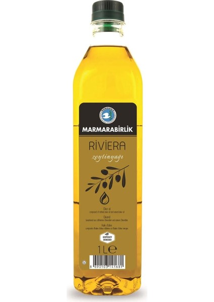 Riviera Zeytinyağı 1 Lt Pet Şişe x 6 Adet