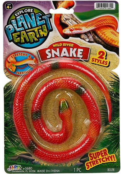Planet Earth Esnek Yılan Kırmızı