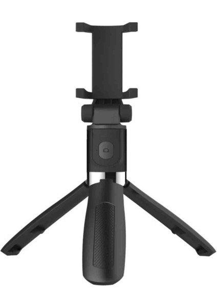 Selfie Çubuğu Tripod Bluetooth Destekli Monopod Stick Uzaktan Kumandalı