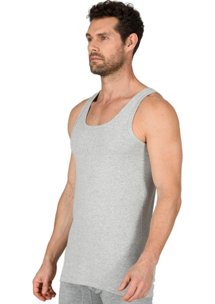 Özkan 11406 Erkek Pamuklu Kalın Askılı Örme Ribana Atlet modelleri