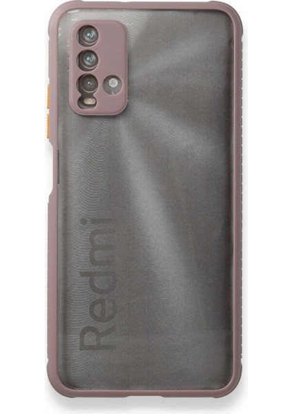 Xiaomi Redmi 9t Kılıf Miami Şeffaf Silikon - Açık Mor 24051