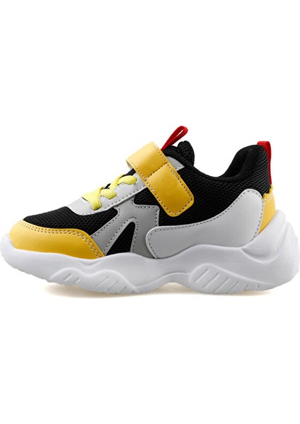 PY24 1634 Siyah Sarı Buz Çocuk Günlük Ayakkabı PY24-1634-SIYAH-SARI-BUZ Sarı fiyatları