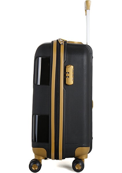 Siyah Gold Valiz Büyük Boy Büyük Boy Seyahat Çantası PP4040-071-L Siyah fiyatları