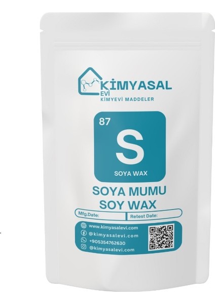 087 Soy Wax (Soya Mumu)- Soya Wax 100 gr