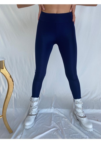 Kadın Toparlayıcı Disco Tayt Lacivert fırsatları