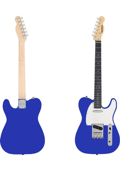 TLX-50BL Tele Kasa Maple Klavye 2 Single-Coil Manyetik Elektro Gitar
