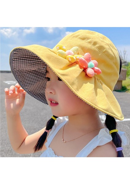 Unisex Uv Koruyucu Sporcu Plaj Vizör Şapka 2 Li Set