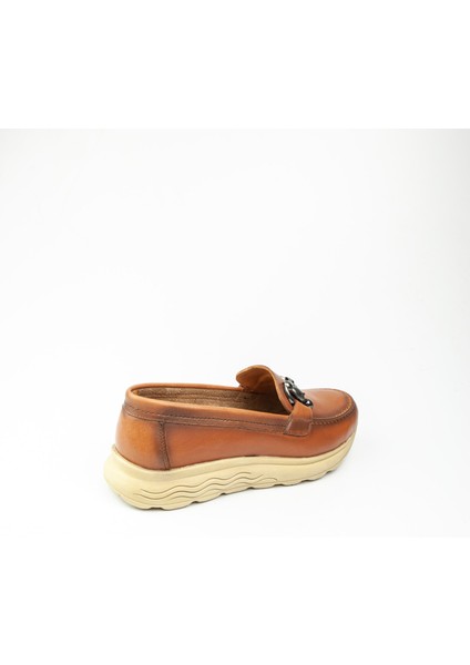 340 Taba Deri Kadın Günlük Ayakkabı fırsatları