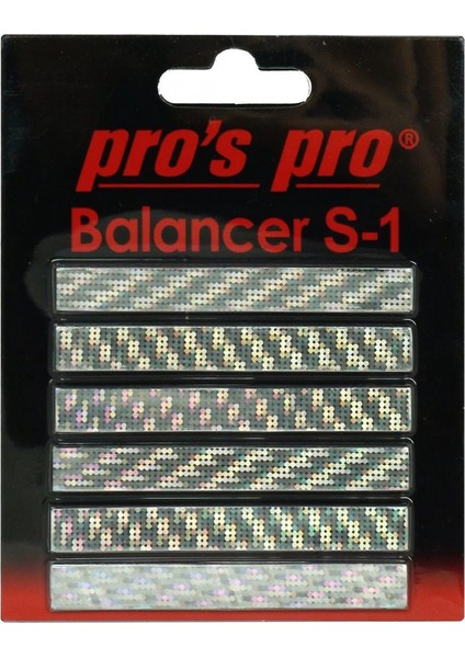 Pro's Pro Pros Pro S-1 Balancer 6lı Tenis Raketi Dengeleyici Ağırlık Bant H161