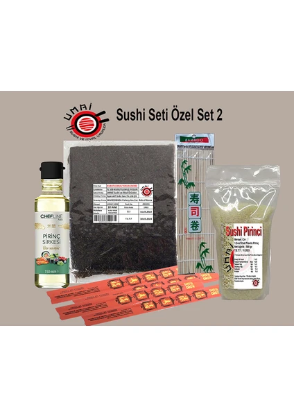 Umai Sushi Sushi Seti Özel Set 2/ Suşi Seti