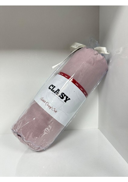 Ranforce Lastikli Çarşaf Seti Tek Kişilik Toz Pembe