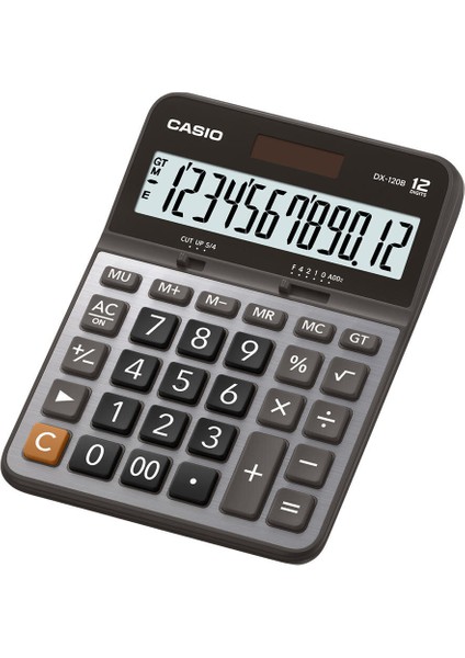 Casıo Hesap Makinesi DX-120 B Masa Üstü 12 Hane