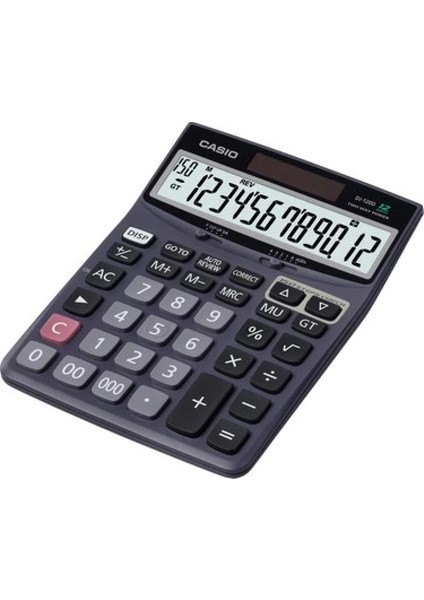 Casıo DJ-120DPLUS Wa Masa Üstü Hesap Makinesi 12 Hane