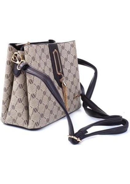 361 Bayan Çanta Gri Noktalı fiyatları