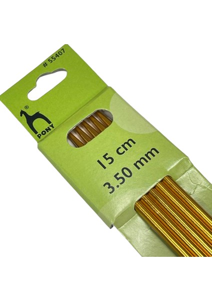 Colour Beş Şiş 15CM Renkli Çorap Şişi