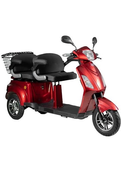 Vm 4+ KIRMIZI Üç Tekerlekli Moped *