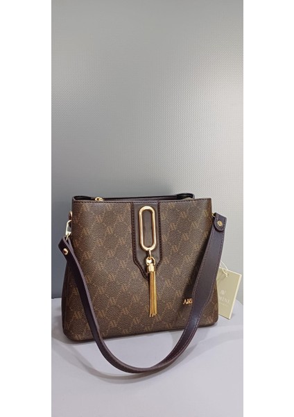 361 Bayan Çanta Kahve Noktalı fiyatları