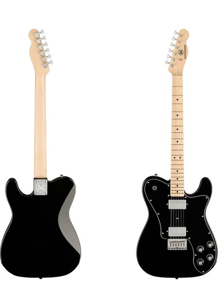 TLX-60BK Telecaster Maple Klavye HH Profesyonel Elektro Gitar