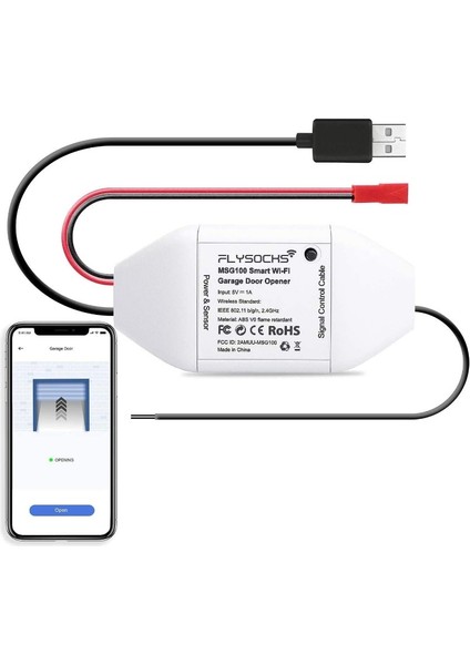 Flysocks MSG100 Akıllı Garaj Kapısı Açıcı