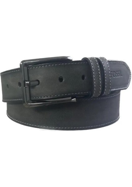 Gri Hakiki Deri Spor Erkek Kemeri 4cm fiyatları
