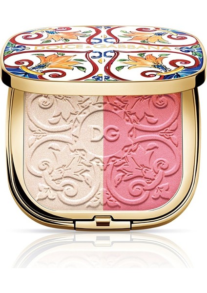 Dolce&Gabbana Solar Glow Illumınatıng Powder Duo Sweet Pınk Allık