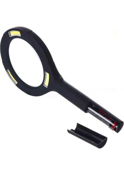 WT-374 8cm LED Işıklı Mercek Büyüteç