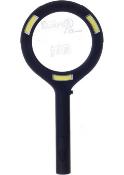 WT-374 8cm LED Işıklı Mercek Büyüteç
