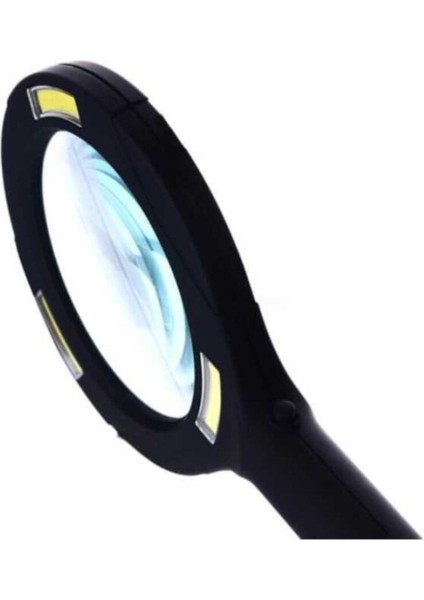 WT-374 8cm LED Işıklı Mercek Büyüteç